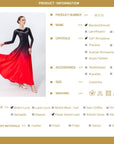 Contrast Color Crystallized Smooth Dress Standard/Smooth