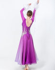 Contrast Color Crystallized Standard Dress Standard/Smooth