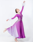 Contrast Color Crystallized Standard Dress Standard/Smooth