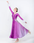 Contrast Color Crystallized Standard Dress Standard/Smooth