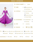 Contrast Color Crystallized Standard Dress Standard/Smooth