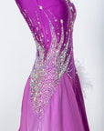 Contrast Color Crystallized Standard Dress Standard/Smooth