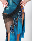 Crystal Peacock Latin Dress Latin/Rhythm