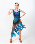 Crystal Peacock Latin Dress Latin/Rhythm