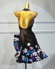Crystalline 3D Flower Latin Dress Latin/Rhythm