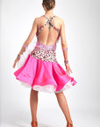 Crystalline Beaded Crepe Latin Dress Latin/Rhythm