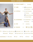 Crystalline Dazzle Satin Chiffon Smooth Dress Standard/Smooth