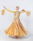 Crystalline Floral Standard Dress Standard/Smooth