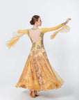 Crystalline Floral Standard Dress Standard/Smooth