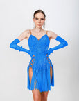 Crystalline Fringe Latin Dress Latin/Rhythm