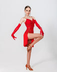 Crystalline Fringe Latin Dress Latin/Rhythm