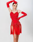 Crystalline Fringe Latin Dress Latin/Rhythm