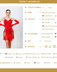 Crystalline Fringe Latin Dress Latin/Rhythm