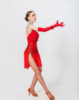 Crystalline Fringe Latin Dress Latin/Rhythm