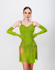 Crystalline Fringe Latin Dress Latin/Rhythm
