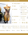 Crystalline Leopard Print Latin Feather Dress Latin/Rhythm