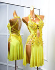 Crystalline sleeveless Latin Dress Latin/Rhythm