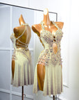 Crystalline sleeveless Latin Dress Latin/Rhythm