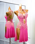 Crystalline sleeveless Latin Dress Latin/Rhythm