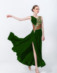Crystallized Net Smooth Dress Standard/Smooth