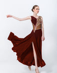 Crystallized Net Smooth Dress Standard/Smooth