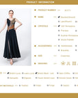 Crystallized Net Smooth Dress Standard/Smooth