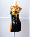Paillette and Fringe Crystallized Latin Dress Latin/Rhythm
