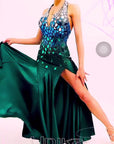 Crystalline Starry Smooth Competition Dress Standard/Smooth
