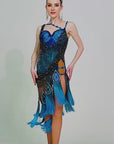 Crystal Peacock Latin Dress Latin/Rhythm
