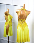Crystalline sleeveless Latin Dress Latin/Rhythm 