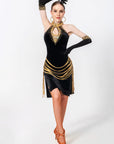 Stretch Velvet Crystallized Latin/Rhythm 