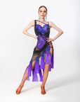 Crystal Peacock Latin  Dress Latin/Rhythm 